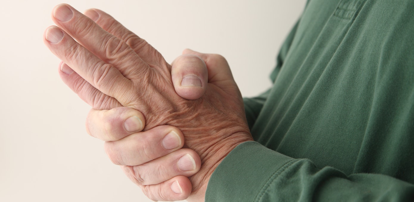 An image depicting a person suffering from salt craving symptoms
